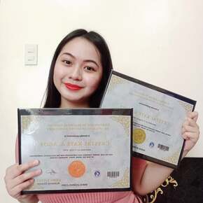 Sample photo of Hai English certificates