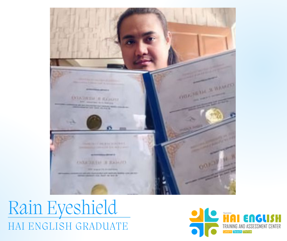 Rain Eyeshield, Hai English Graduate
